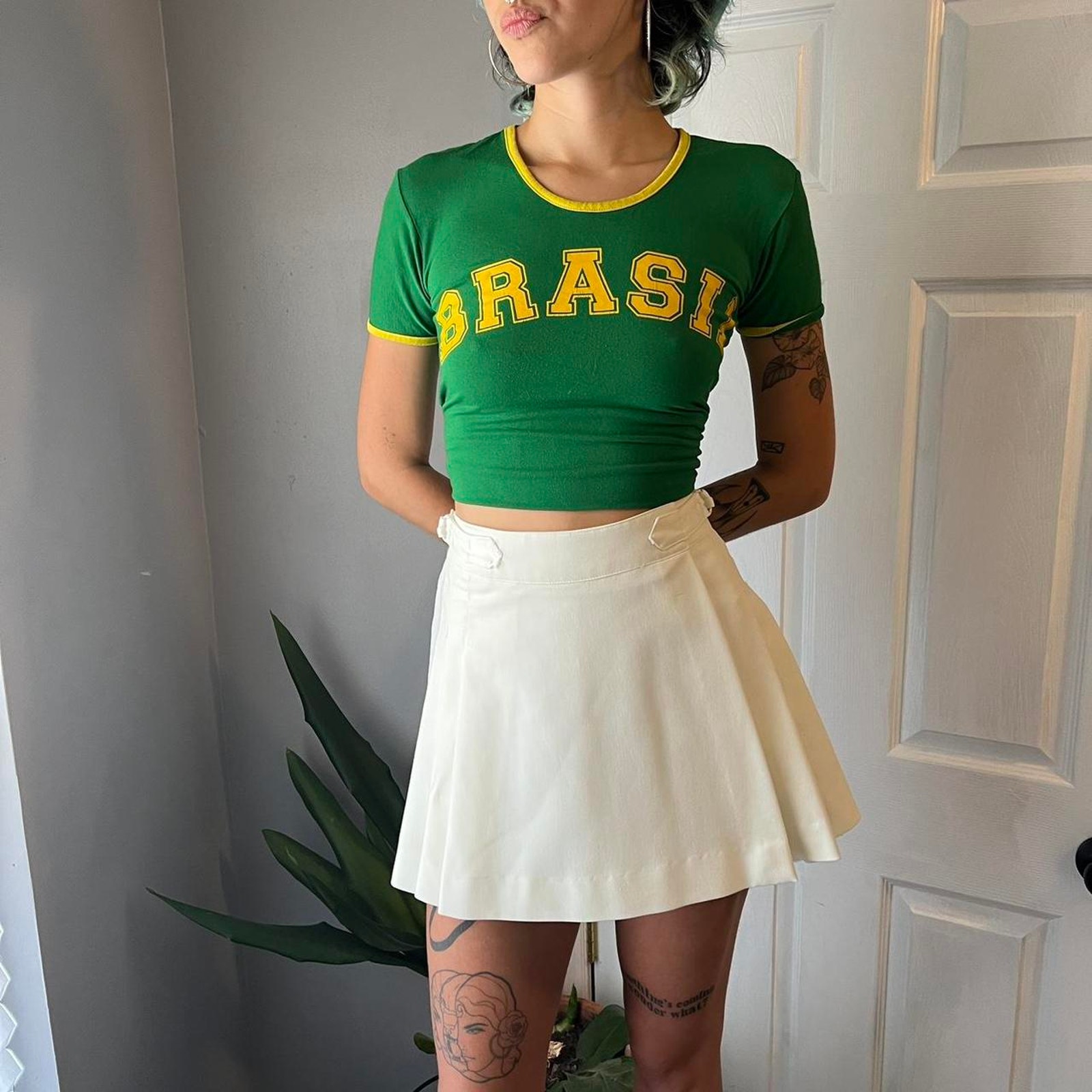Vintage Rare 1970s Tail Brand Wrap Tennis Skirt